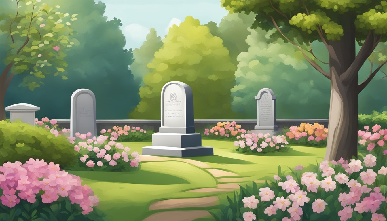 Choosing a Burial Plot for an Urn